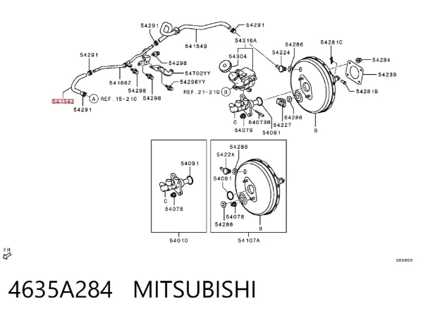  4635A284 Mitsubishi