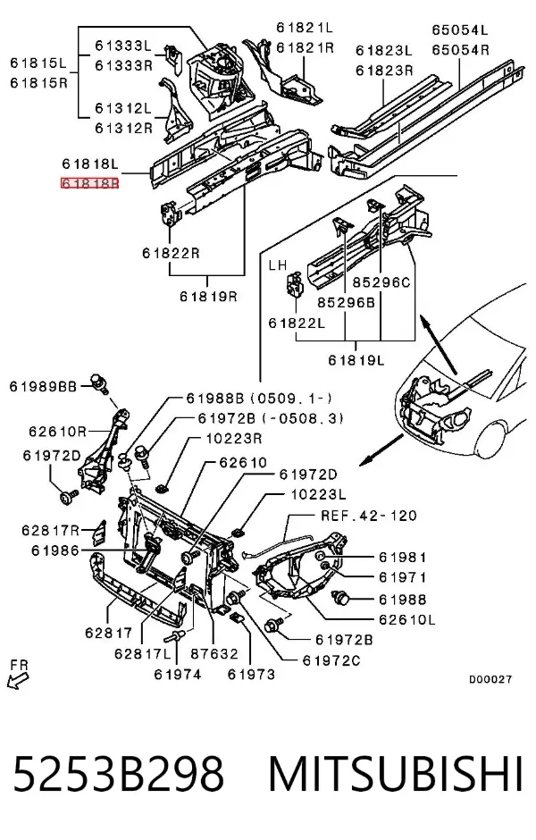  5253B298 Mitsubishi