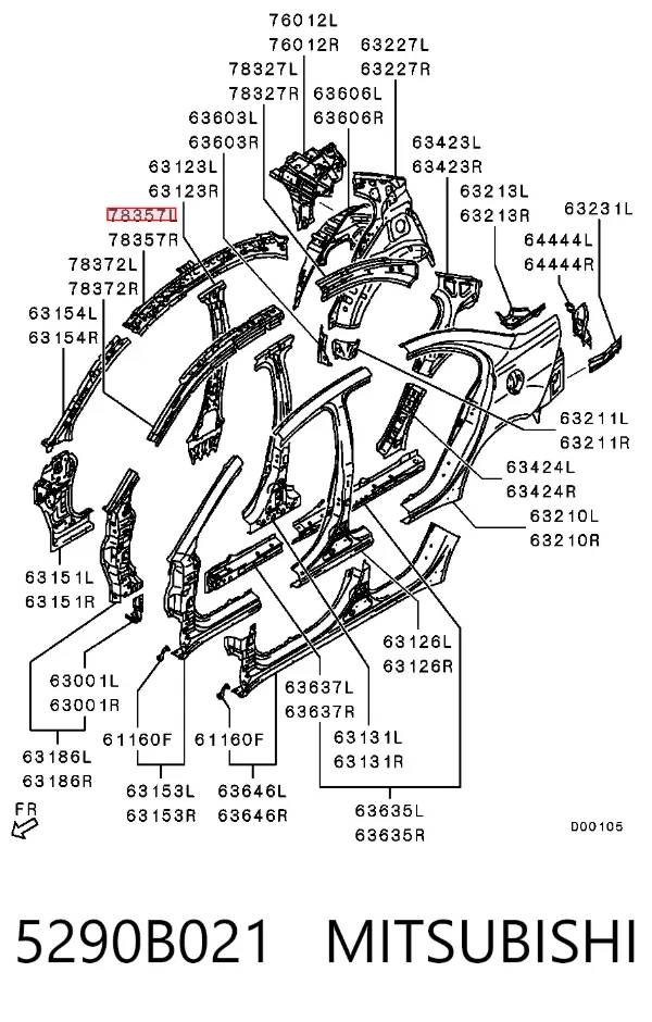  5290B021 Mitsubishi