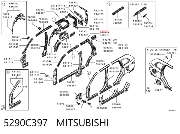  5290C397 Mitsubishi