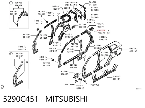  5290C451 Mitsubishi