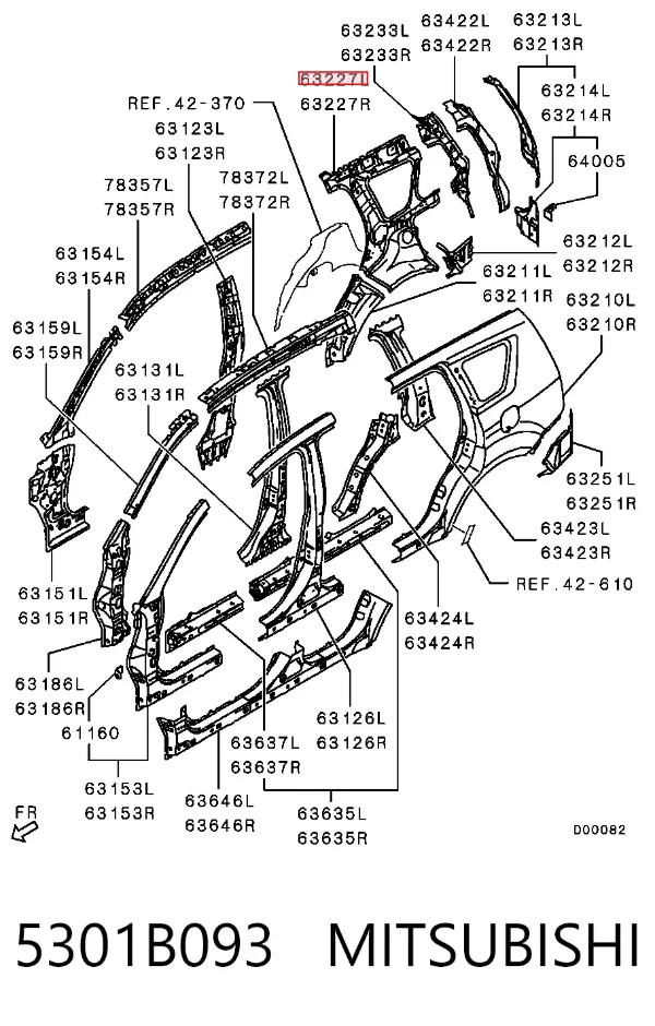  5301B093 Mitsubishi