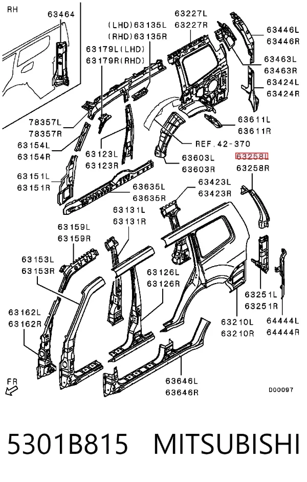  5301B815 Mitsubishi