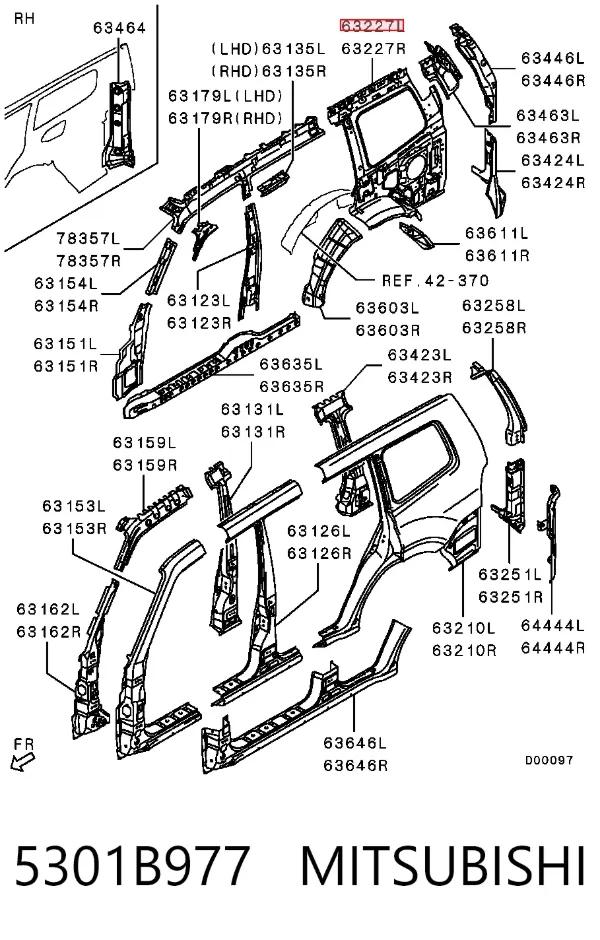  5301B977 Mitsubishi