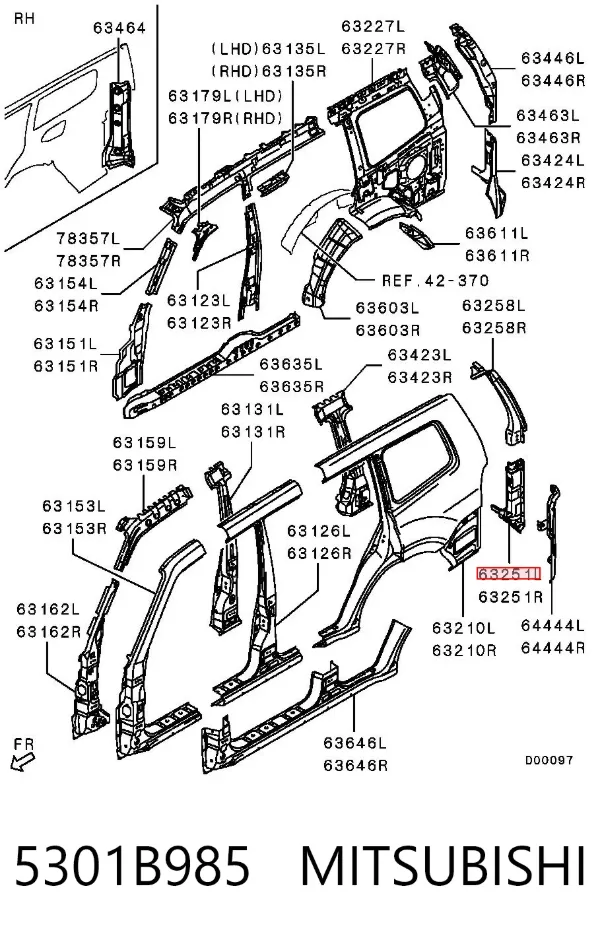  5301B985 Mitsubishi
