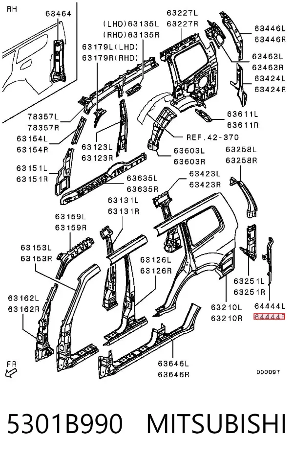  5301B990 Mitsubishi