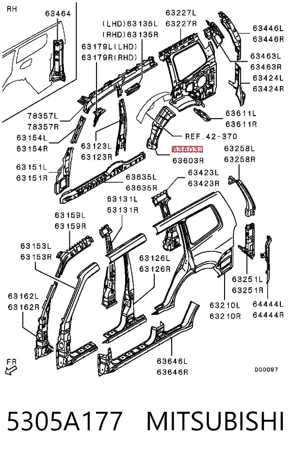  5305A177 Mitsubishi