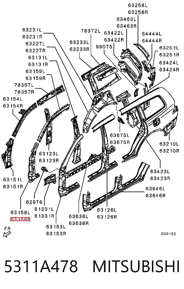  5311A478 Mitsubishi