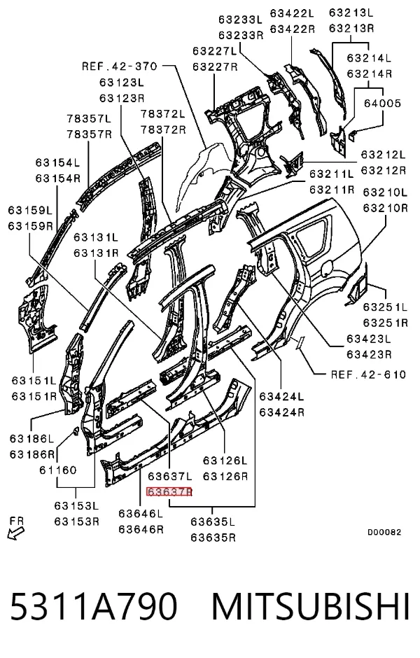  5311A790 Mitsubishi