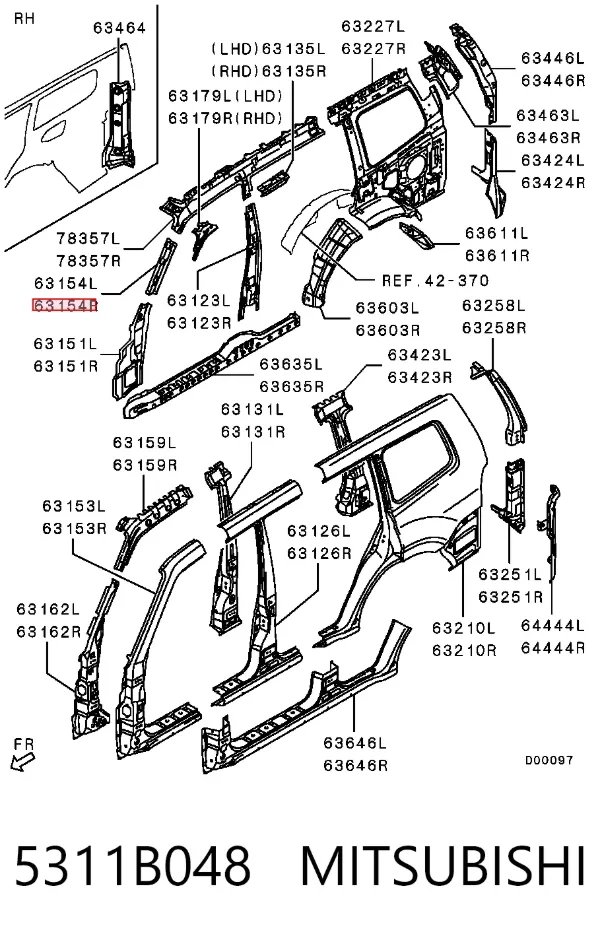  5311B048 Mitsubishi