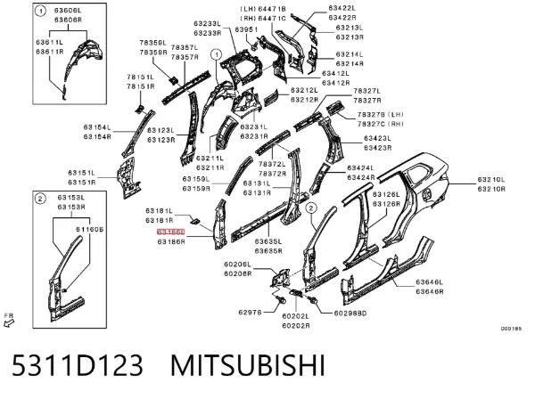  5311D123 Mitsubishi