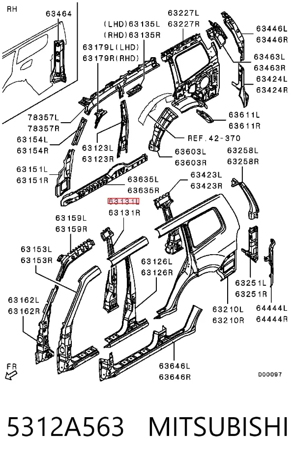  5312A563 Mitsubishi
