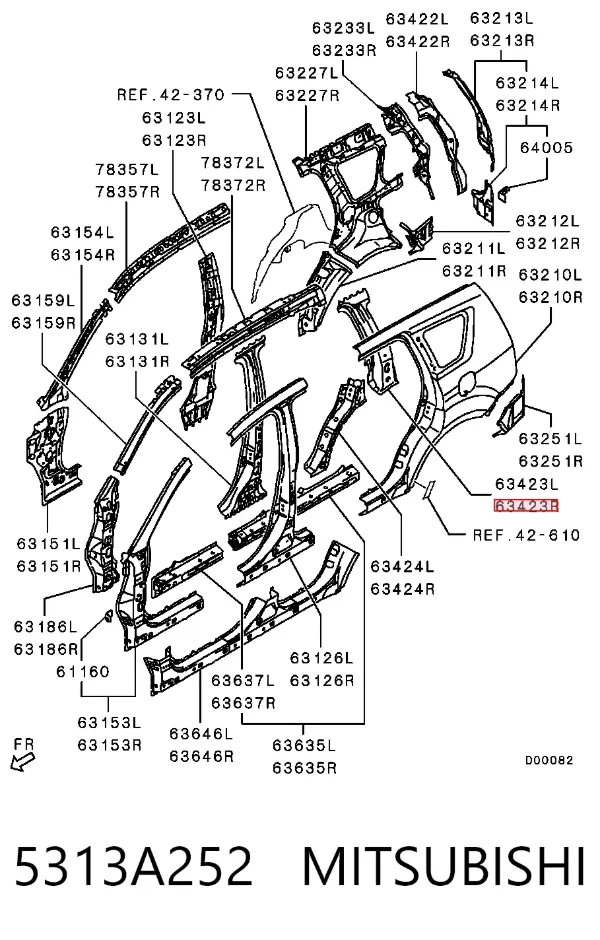  5313A252 Mitsubishi