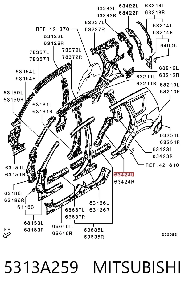  5313A259 Mitsubishi