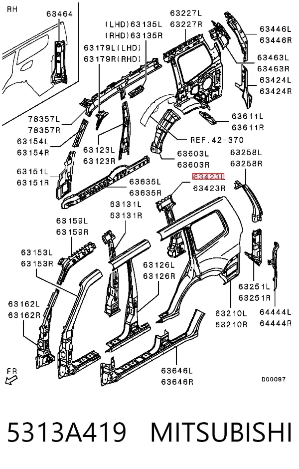  5313A419 Mitsubishi