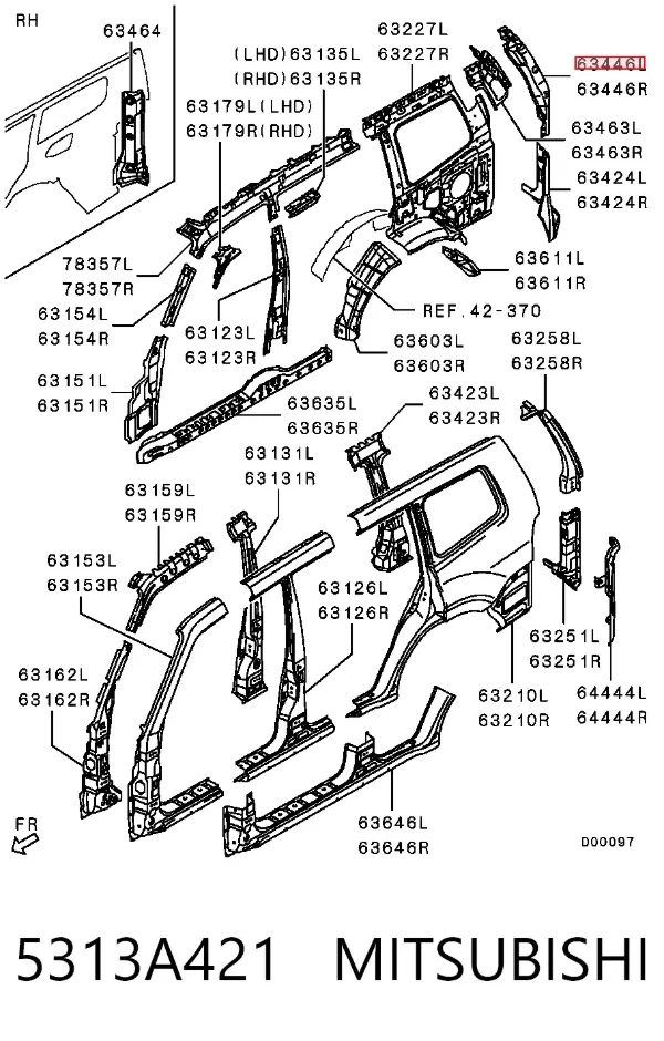  5313A421 Mitsubishi
