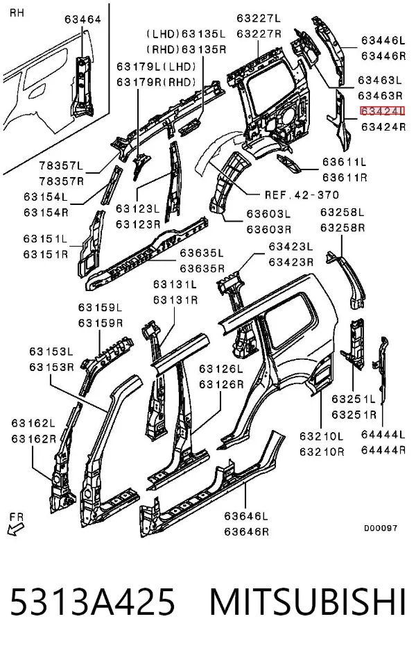  5313A425 Mitsubishi