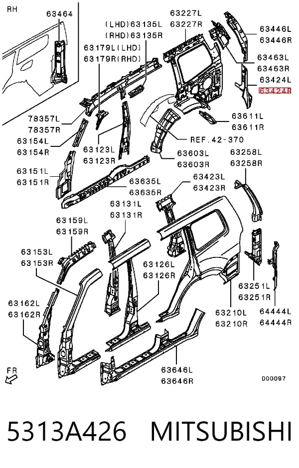  5313A426 Mitsubishi