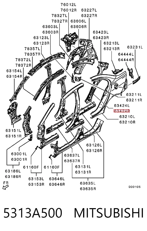  5313A500 Mitsubishi