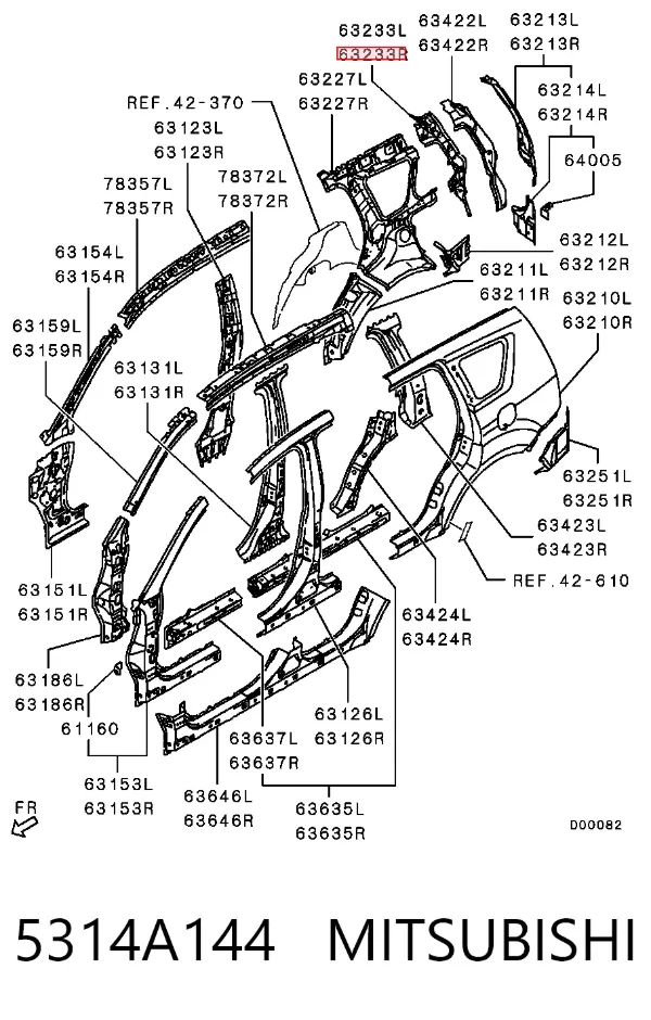  5314A144 Mitsubishi
