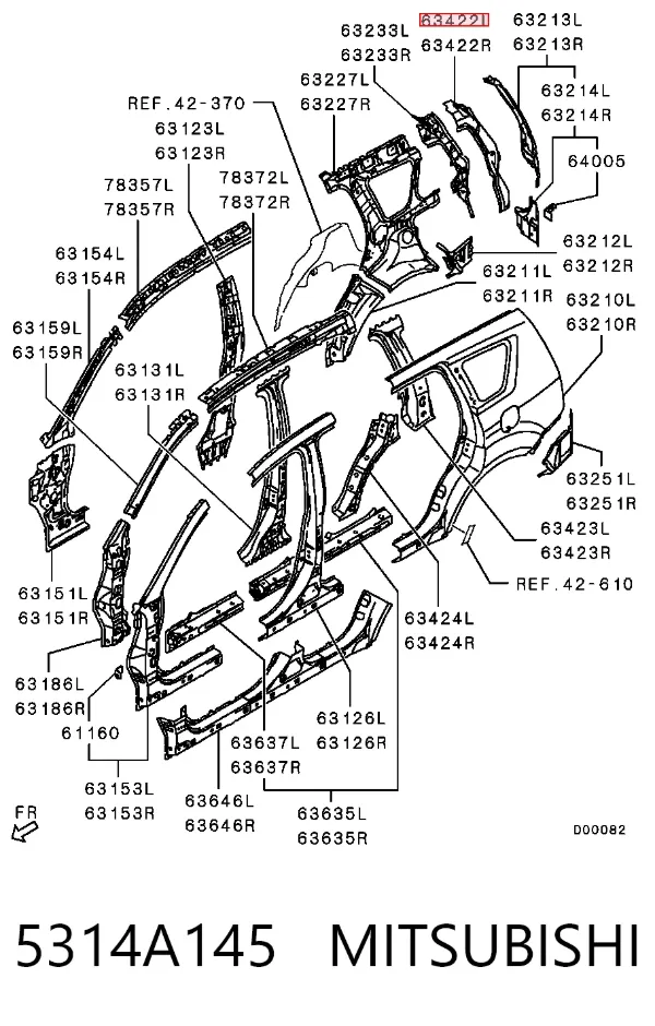  5314A145 Mitsubishi