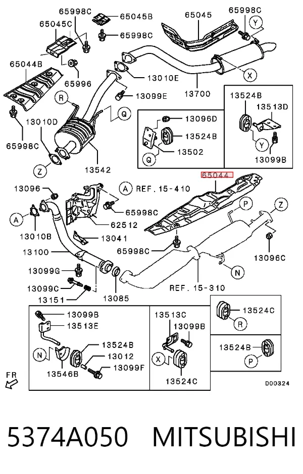  5374A050 Mitsubishi