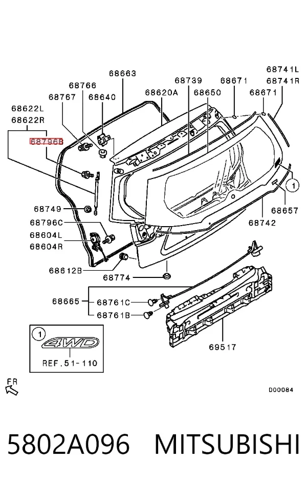  5802A096 Mitsubishi