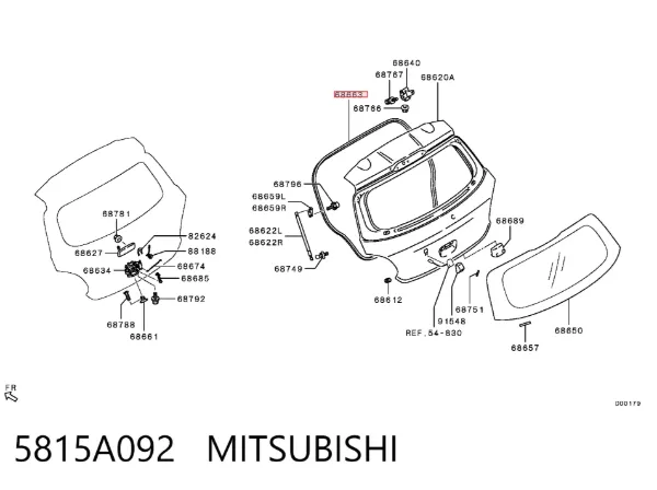 5815A092 Mitsubishi