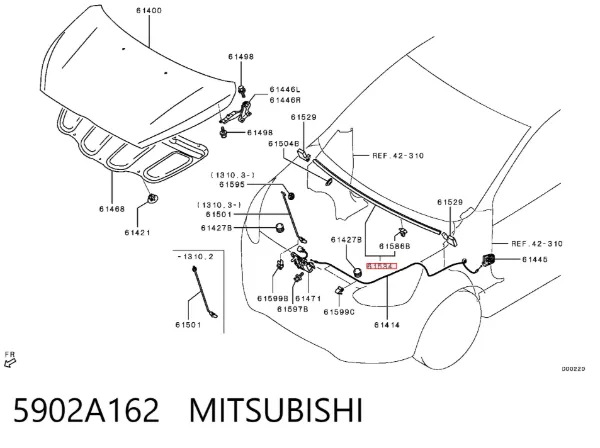  5902A162 Mitsubishi