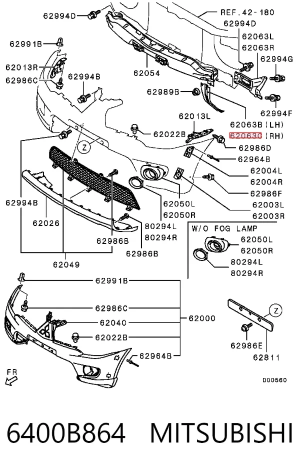  6400B864 Mitsubishi