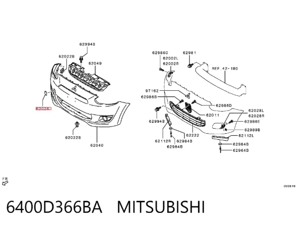  6400D366BA Mitsubishi