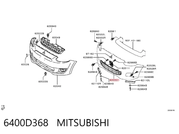  6400D368 Mitsubishi