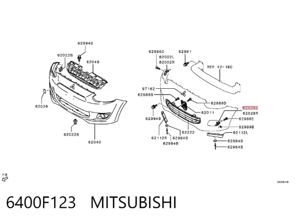  6400F123 Mitsubishi