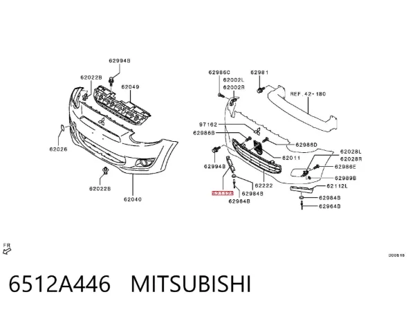  6512A446 Mitsubishi
