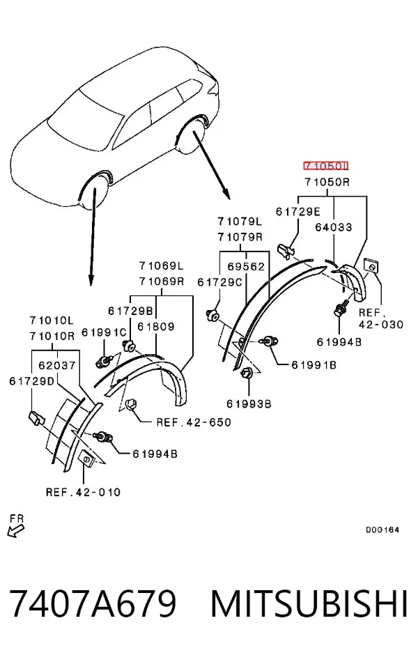  7407A679 Mitsubishi