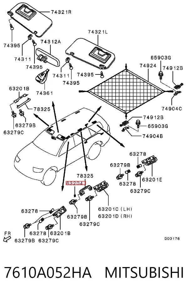  7610A052HA Mitsubishi