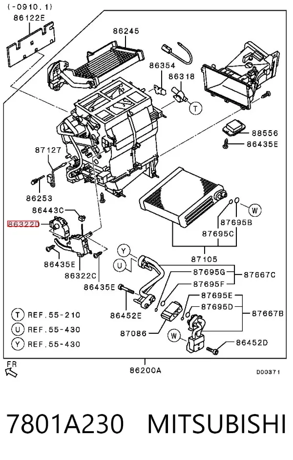  7801A230 Mitsubishi