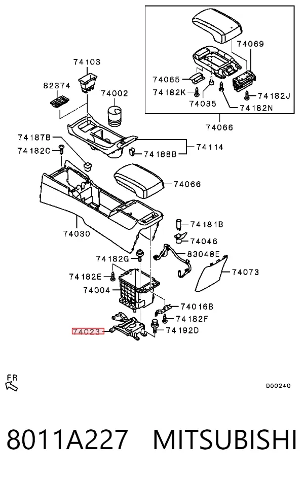  8011A227 Mitsubishi