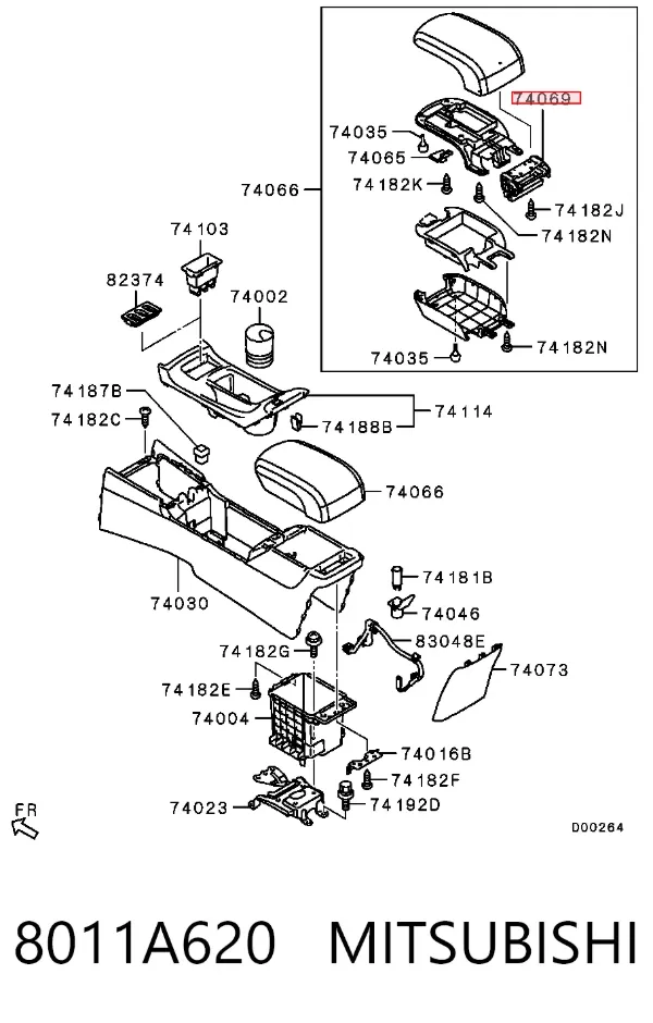  8011A620 Mitsubishi