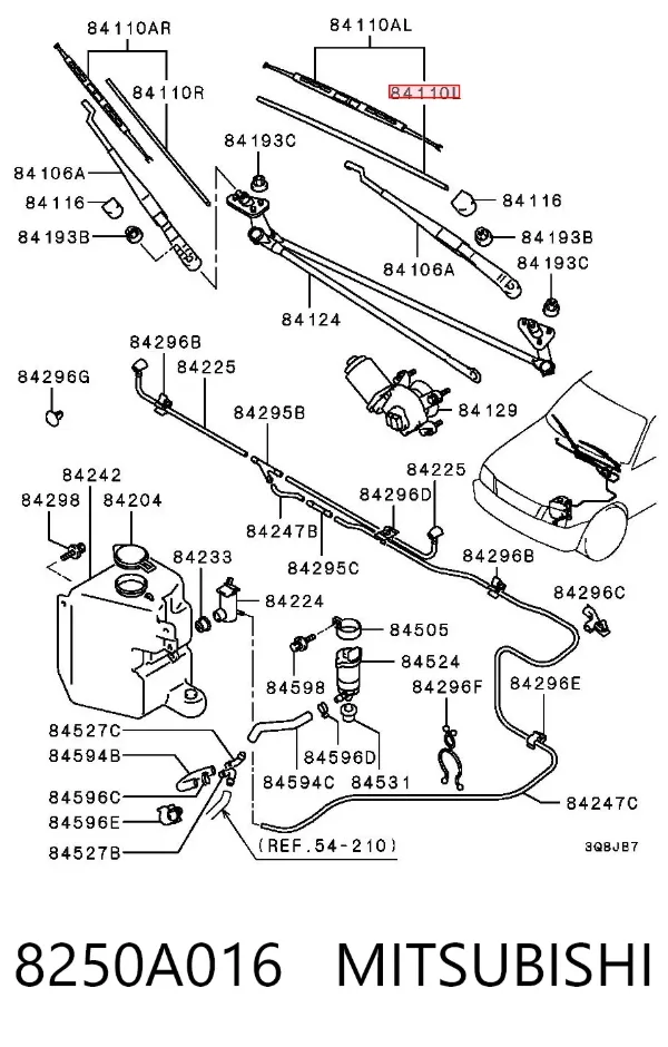  8250A016 Mitsubishi