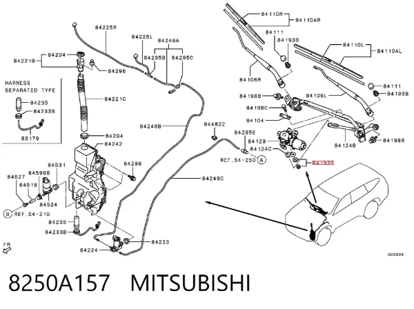  8250A157 Mitsubishi