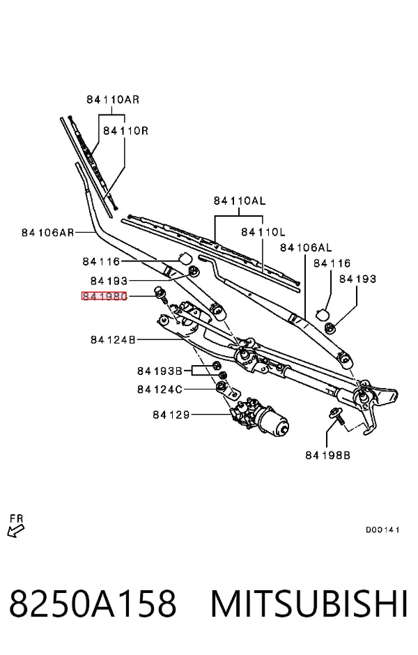  8250A158 Mitsubishi
