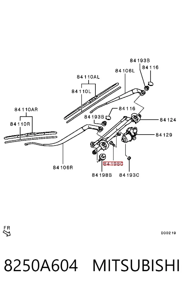 8250A604 Mitsubishi
