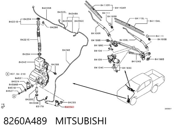  8260A489 Mitsubishi