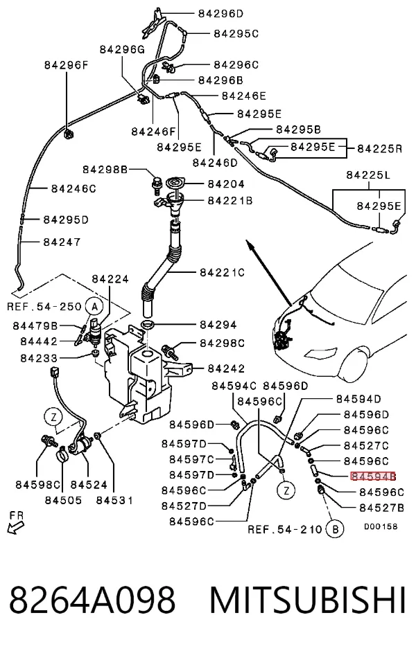  8264A098 Mitsubishi