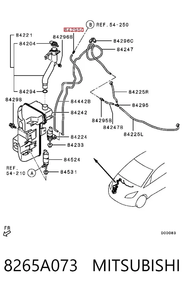  8265A073 Mitsubishi