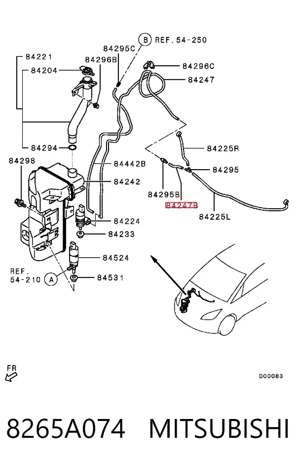  8265A074 Mitsubishi