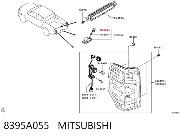  8395A055 Mitsubishi