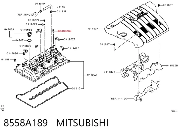  8558A189 Mitsubishi