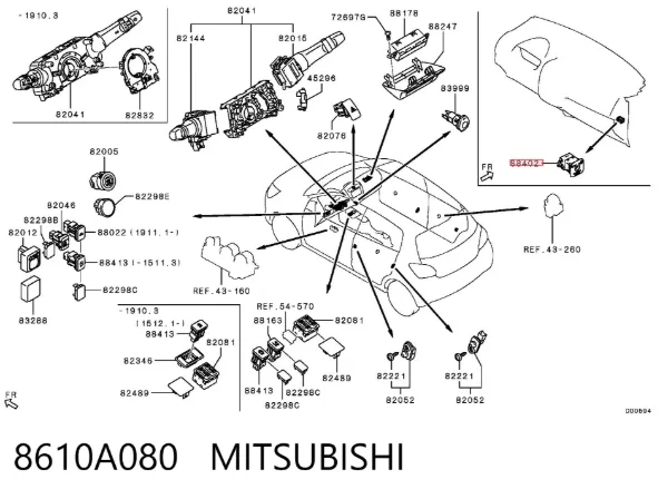  8610A080 Mitsubishi